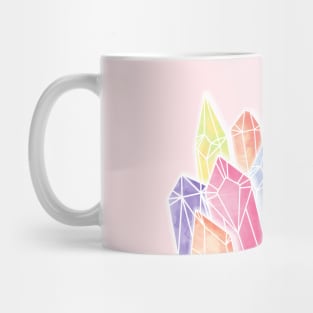 Crystals Pink Mug